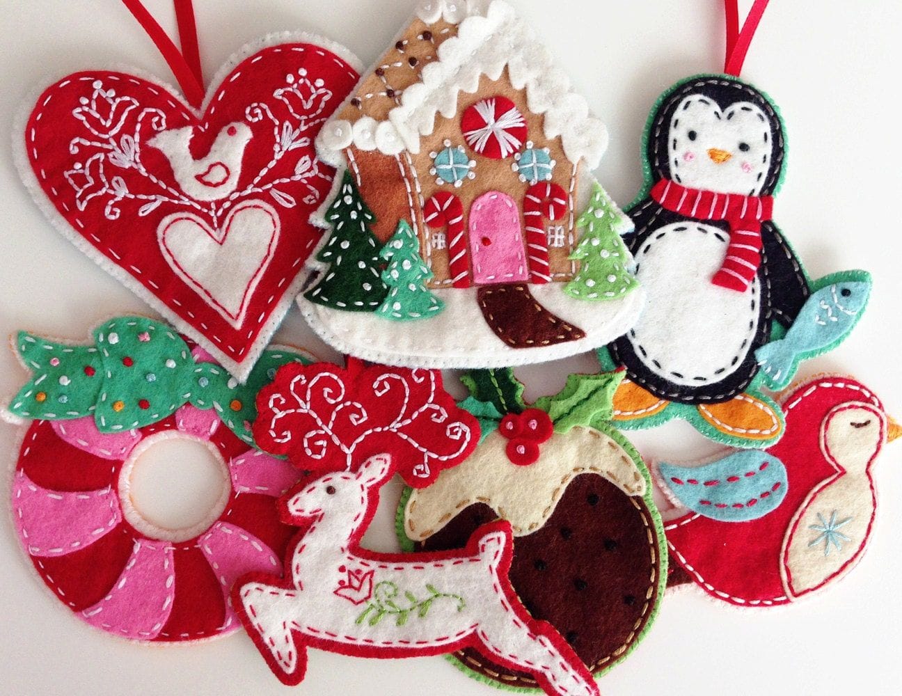 Printable Felt Christmas Ornament Patterns