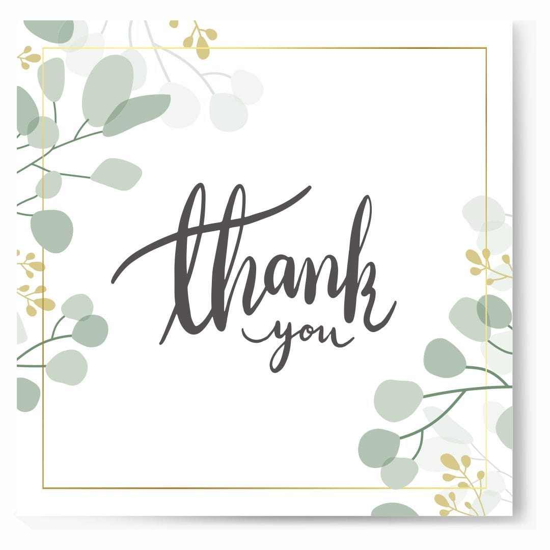 Free Printable Thank-You Note Templates