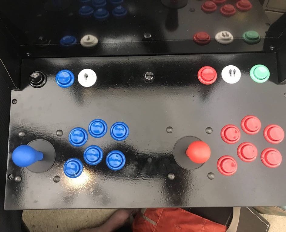 Printing and Assembling Custom Arcade Button Layout