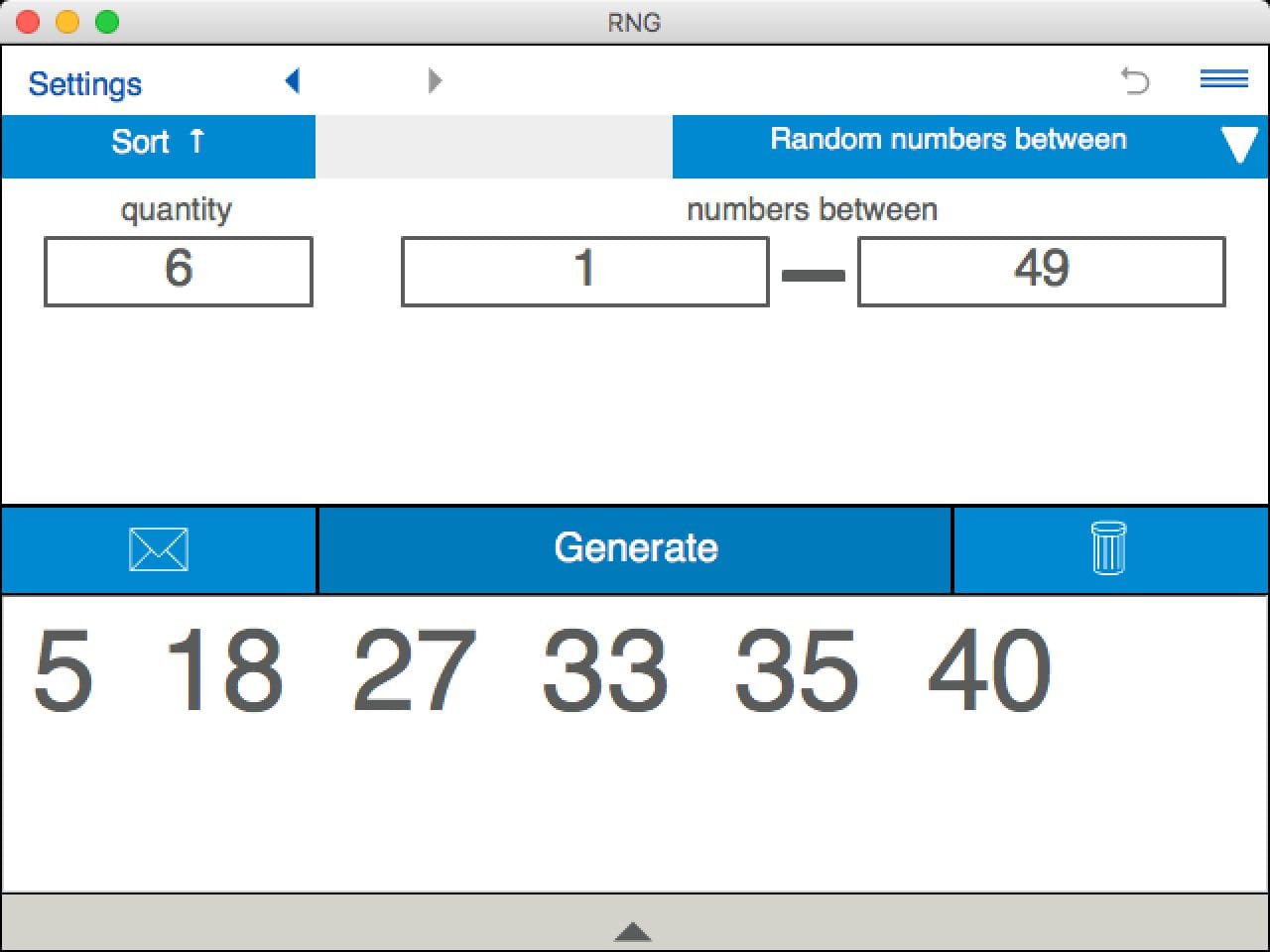 Random Number Generator