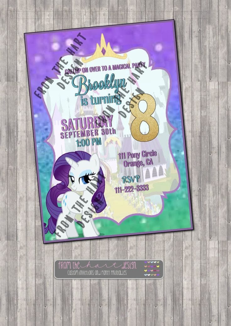 Rarity Invitation