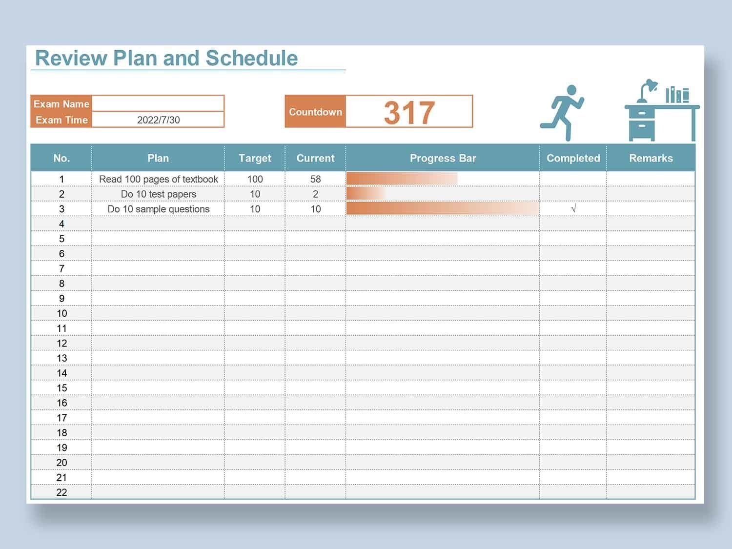 Reviewing and Adjusting Your Schedule