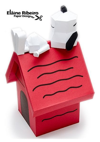 Snoopy Paper Craft