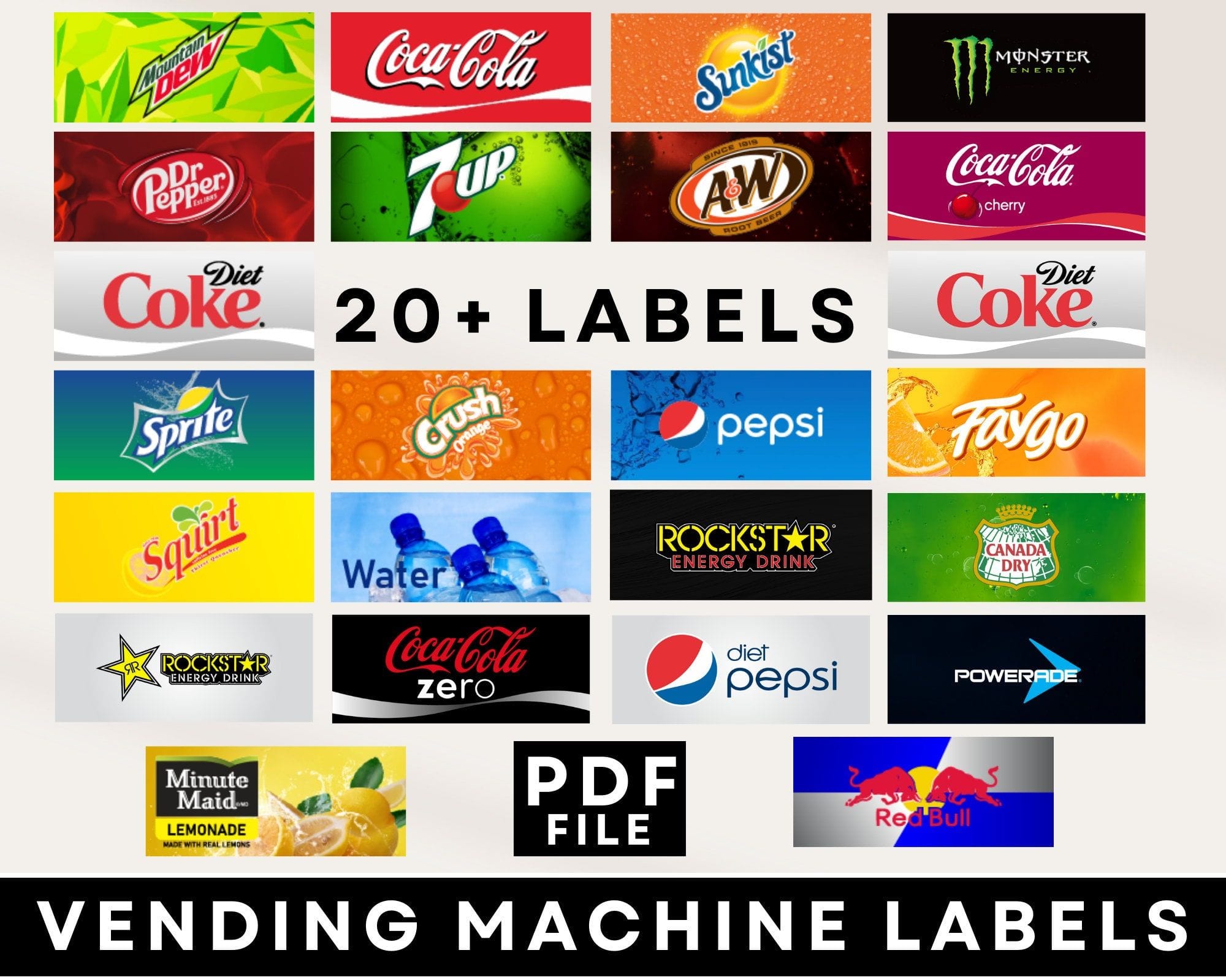 Labeling Your Soda Machine