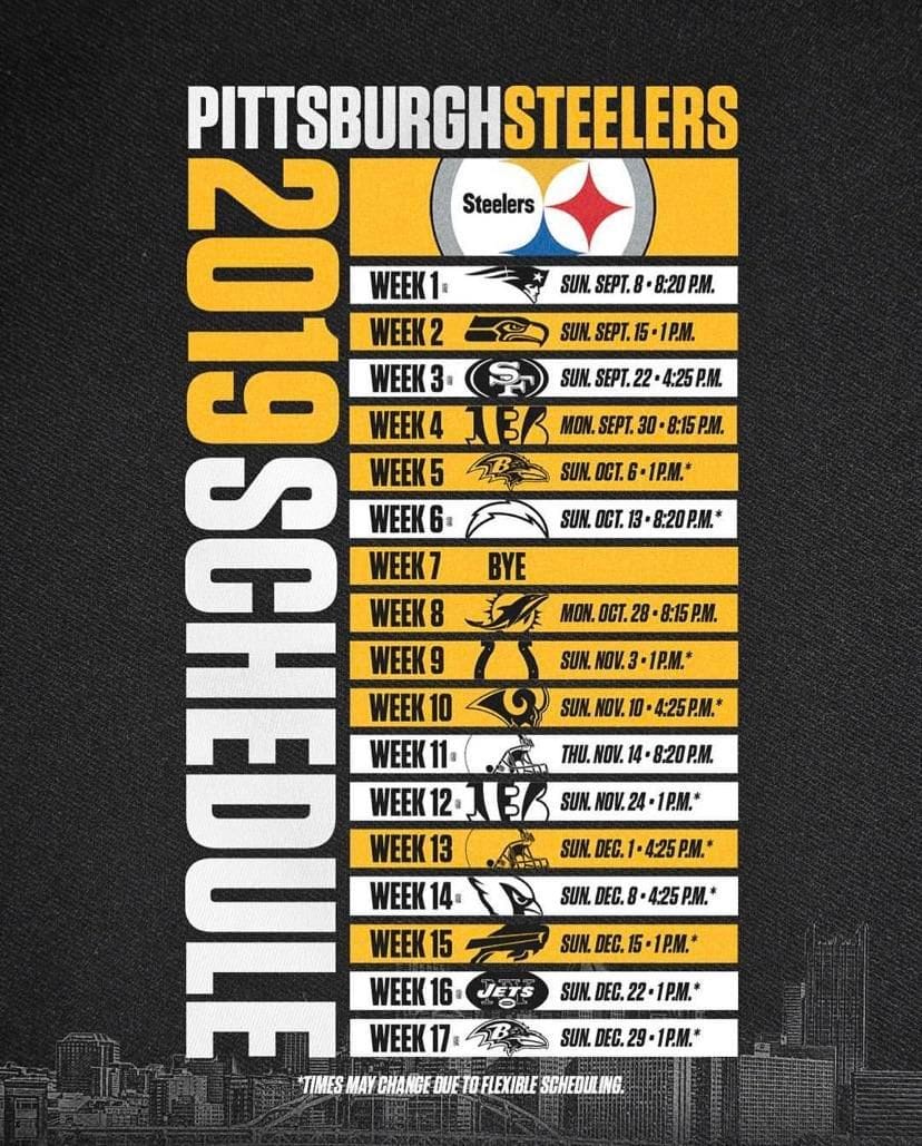 Steelers 2023 Preseason Schedule Overview