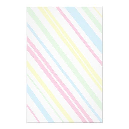 Striped Stationery