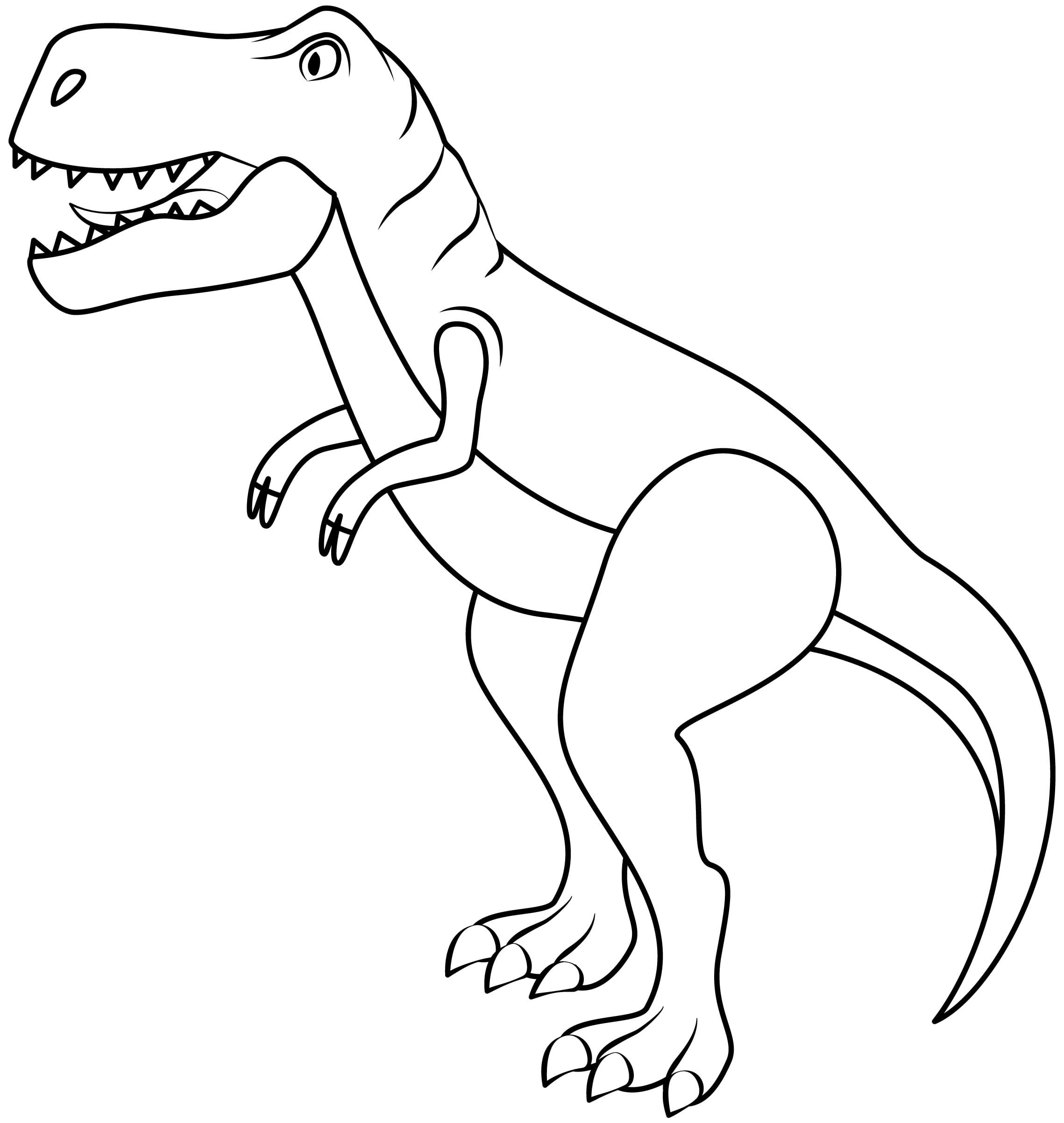 T Rex Printable Templates For Kids And Adults