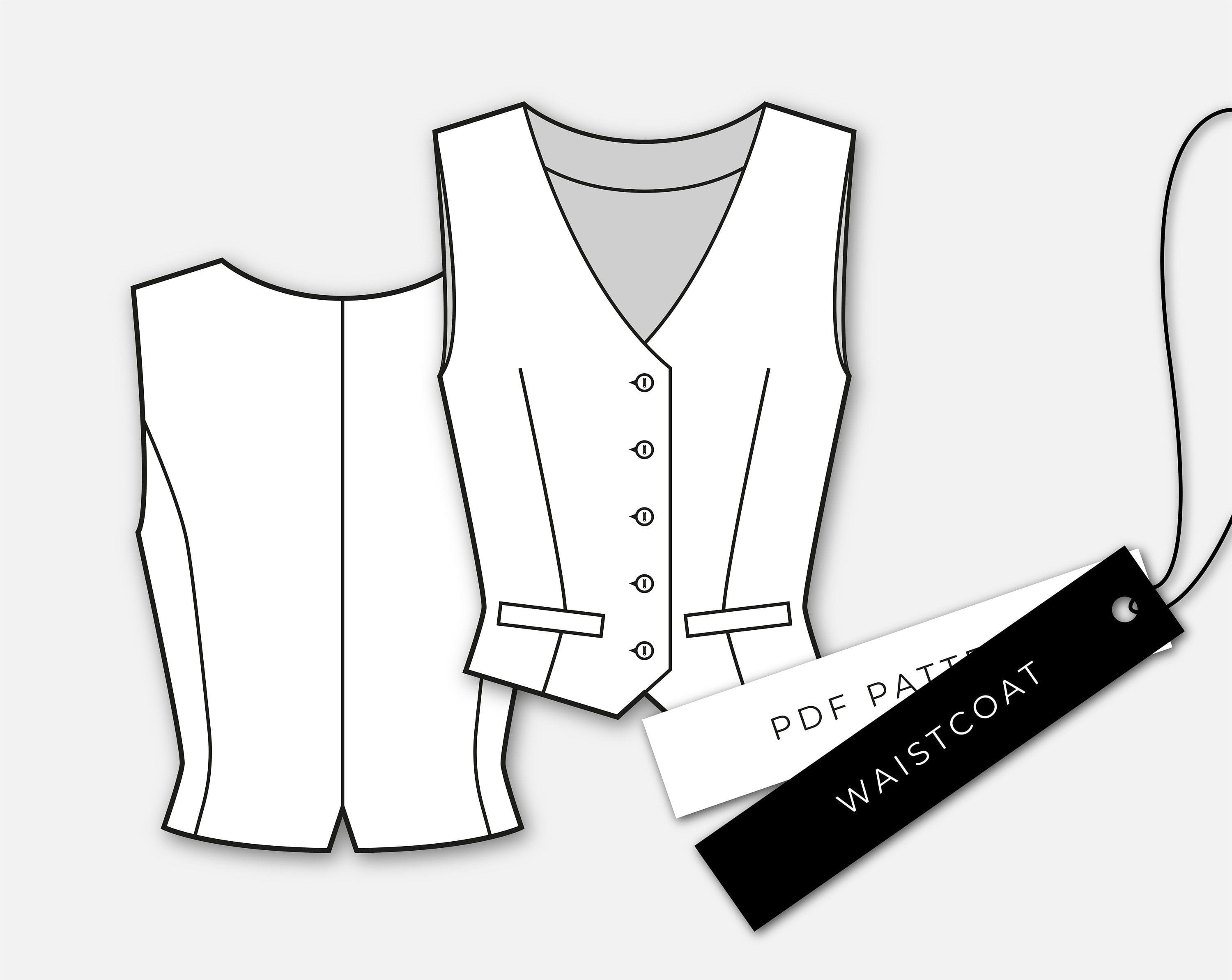 Tailored Waistcoat with Welt Pockets