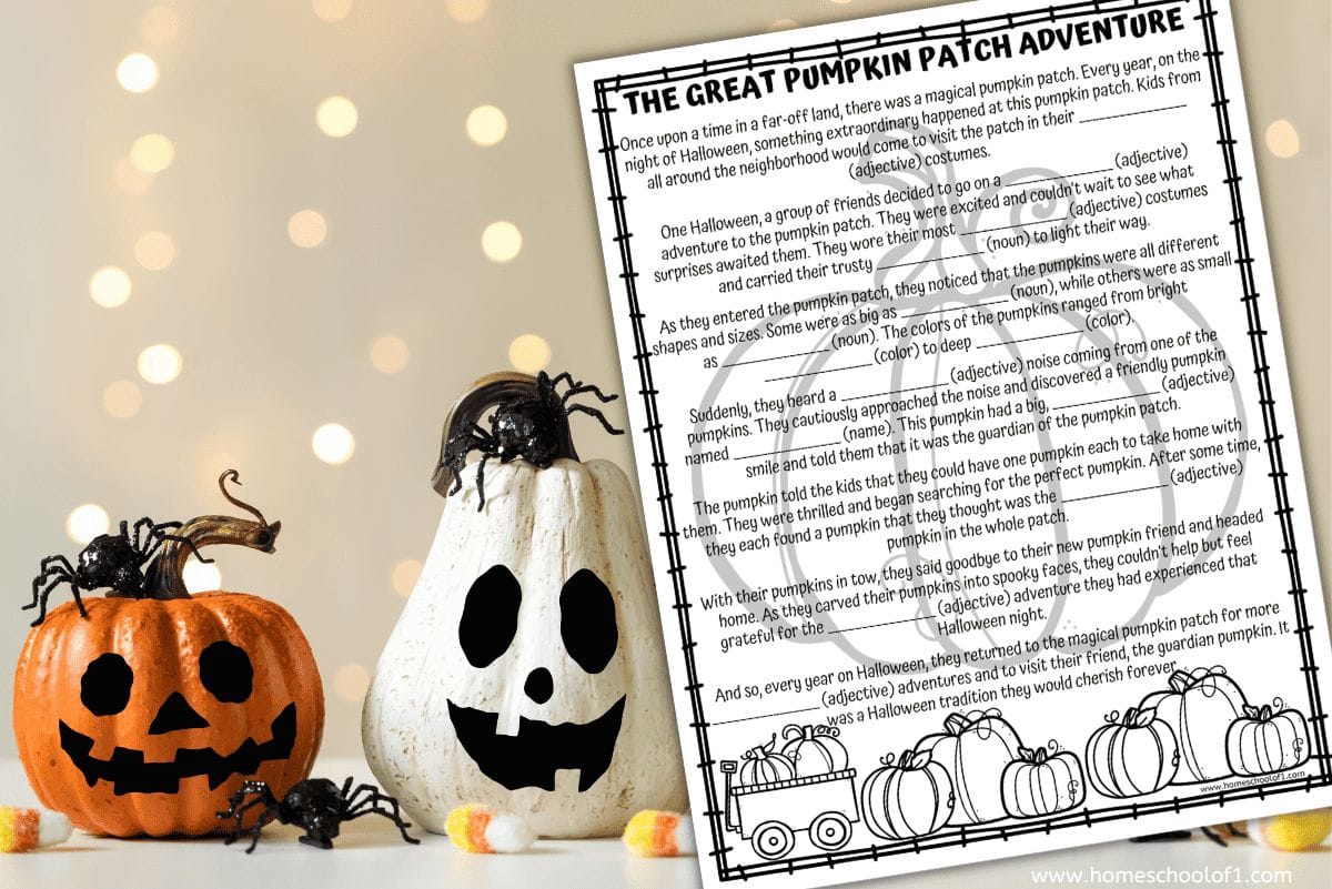 The Great Pumpkin Mad Libs