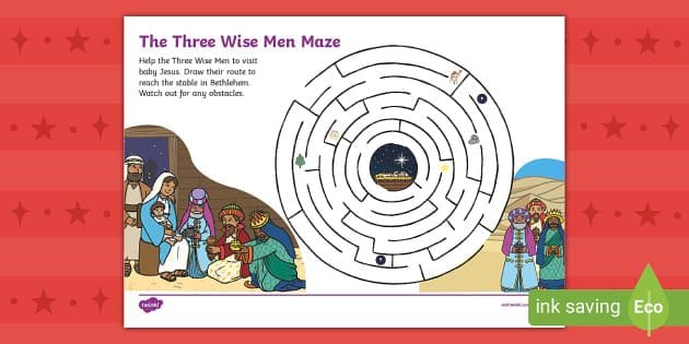 Three Wise Men Maze