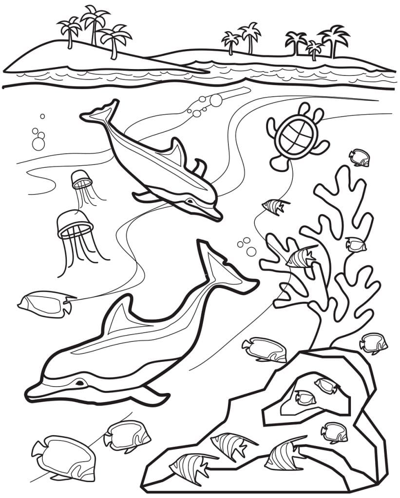 Tips for Coloring Ocean Pages