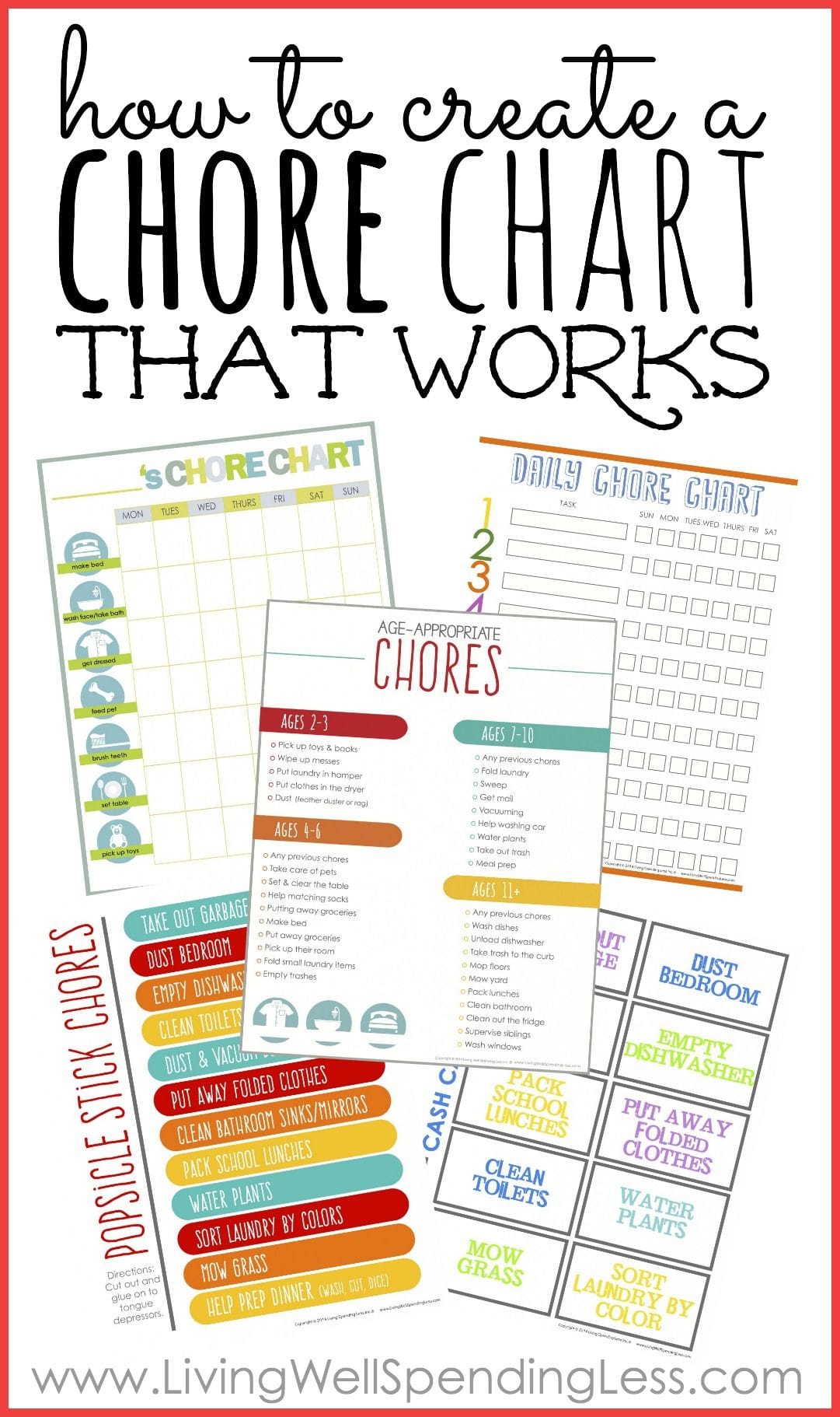 Tips For Making Chore Charts Effective