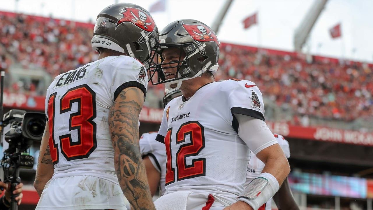 Tom Brady, Mike Evans, and Chris Godwin