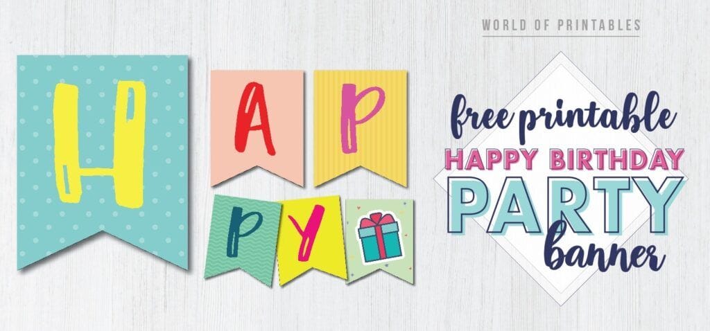 Types of Happy Birthday Printable PDF