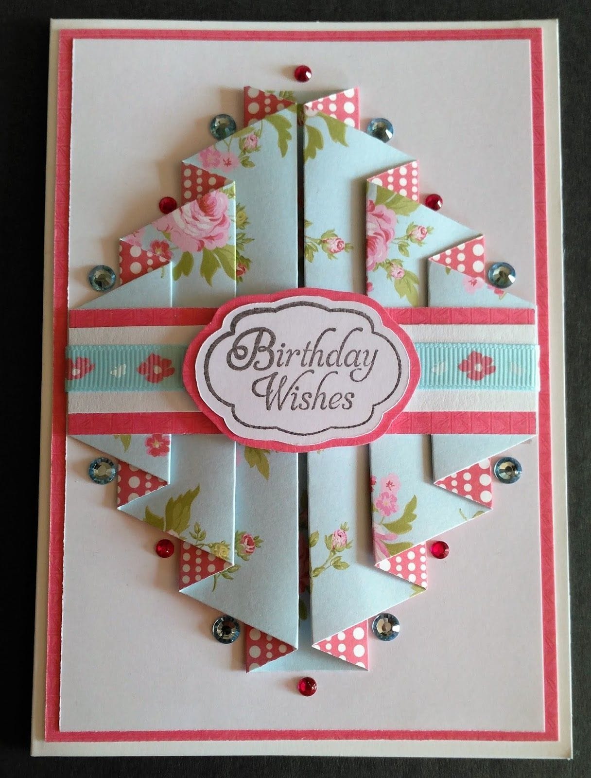 Unique Card Making Designs Using Printable Patterned Paper