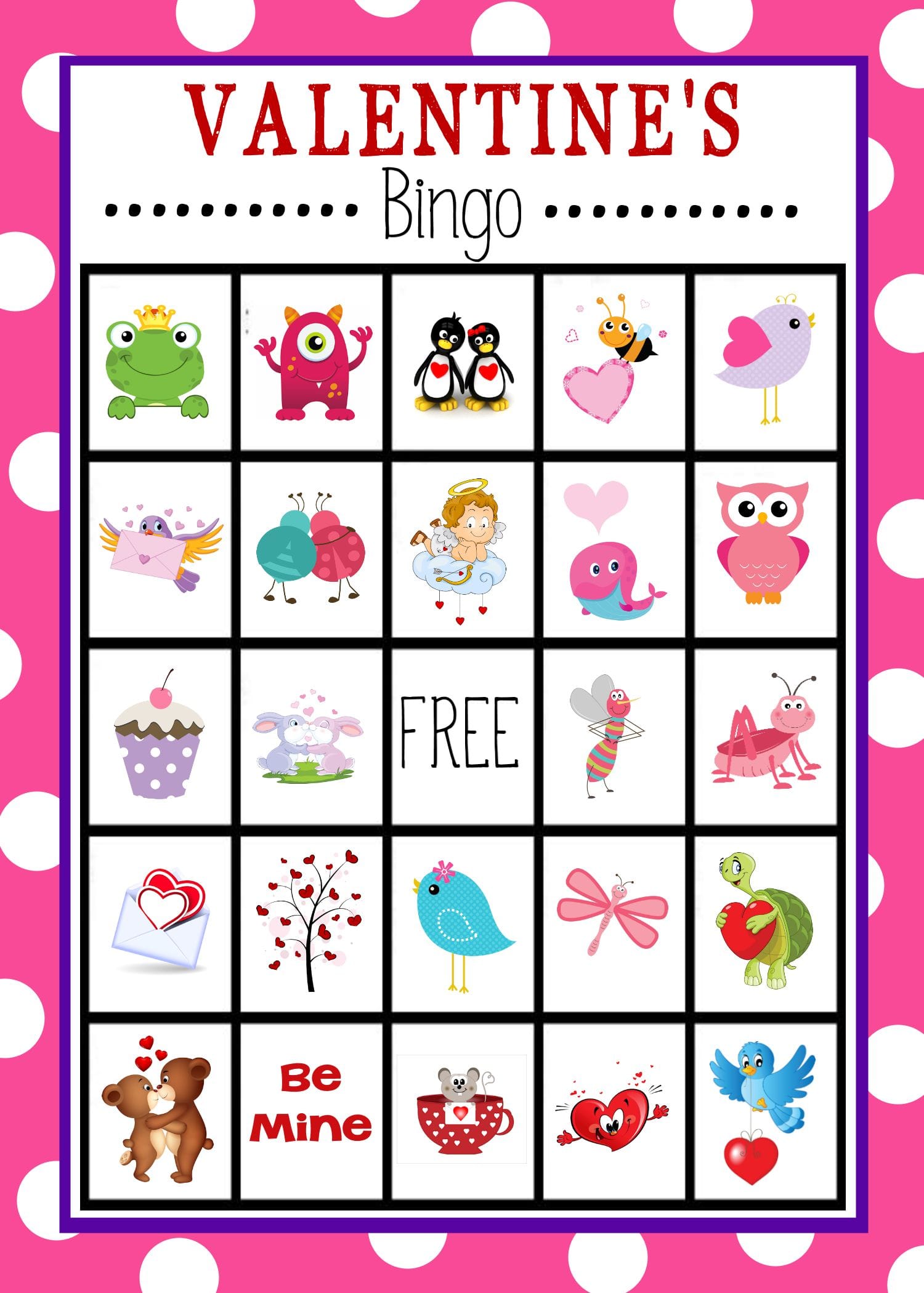 Valentine Bingo Fun