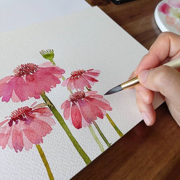 Watercolor Floral Design