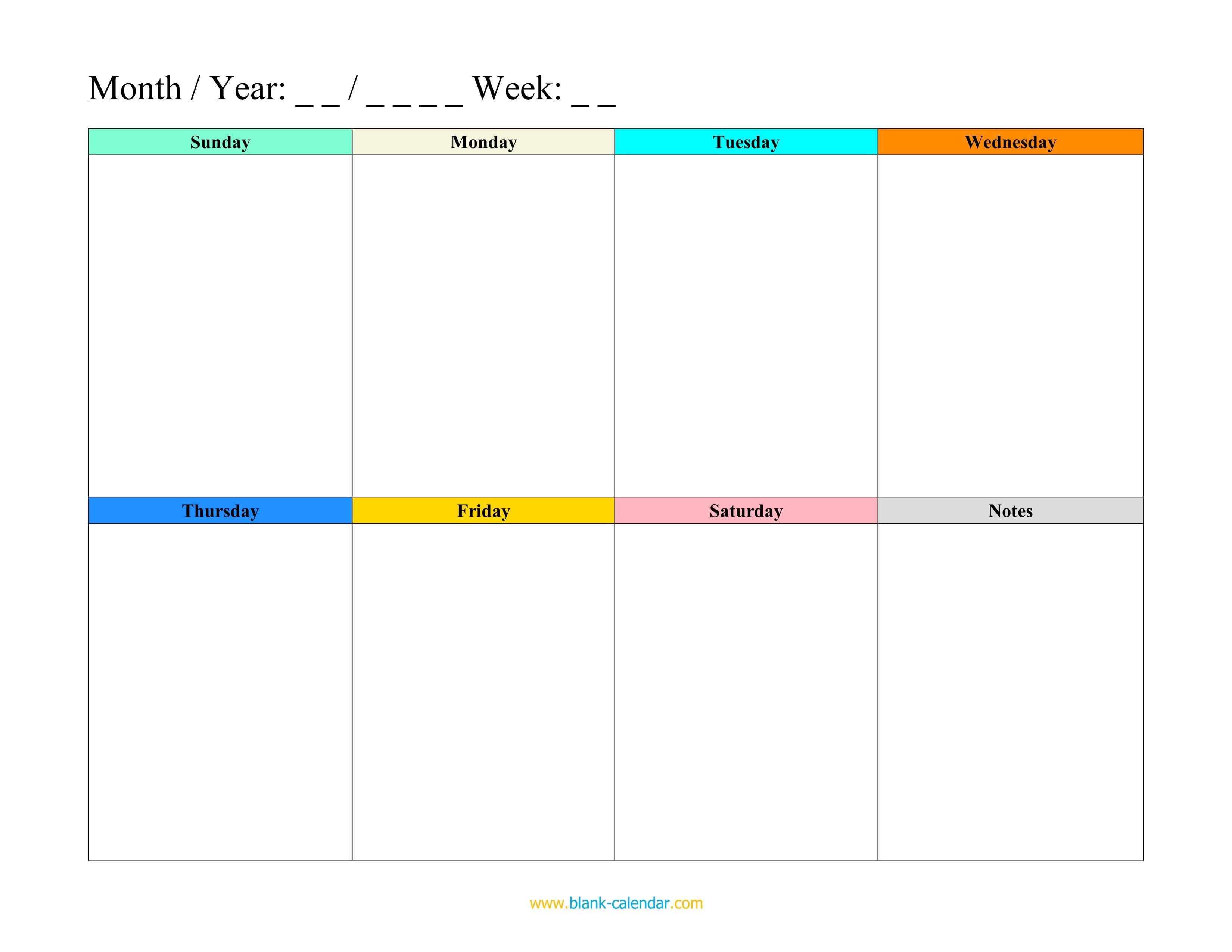 Weekly Schedule Planner