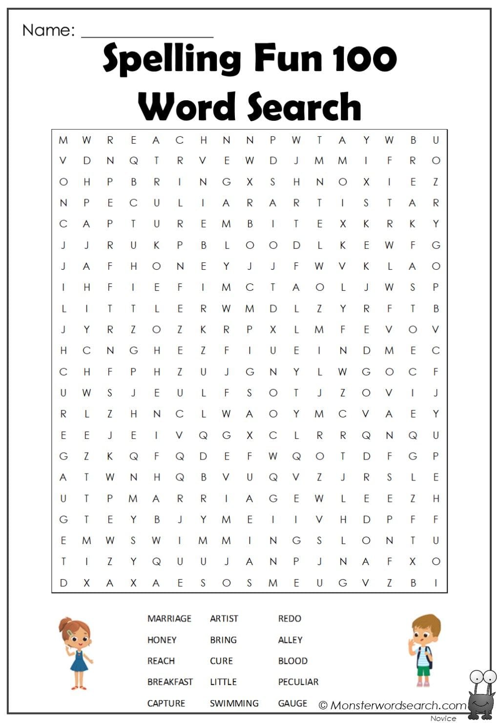 Puzzle 1: Word Search